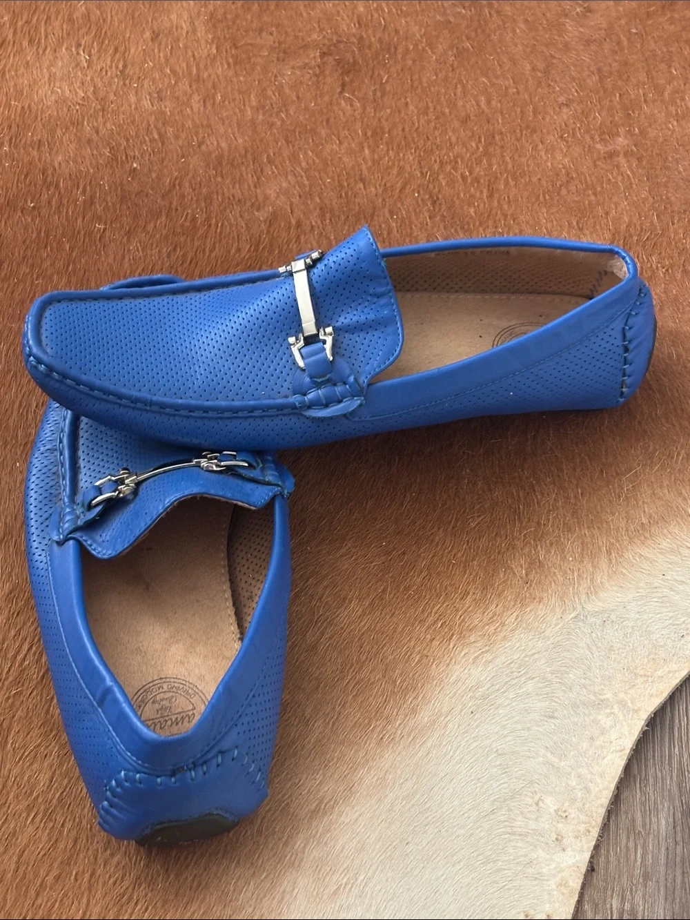 Men's leather loafers